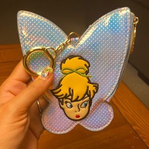 Danielle Nicole Tinkerbell Zipper Keychain